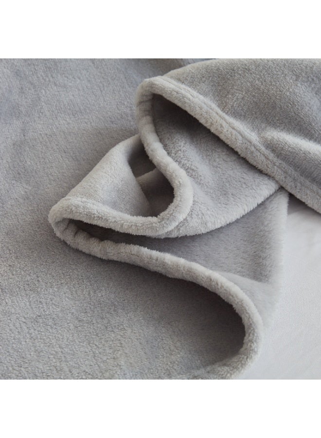 ShinyFlower Milk Velvet Blanket 300GSM Ultra Soft Lightweight for Bed Sofa Couch  220x240cm  - Image 2