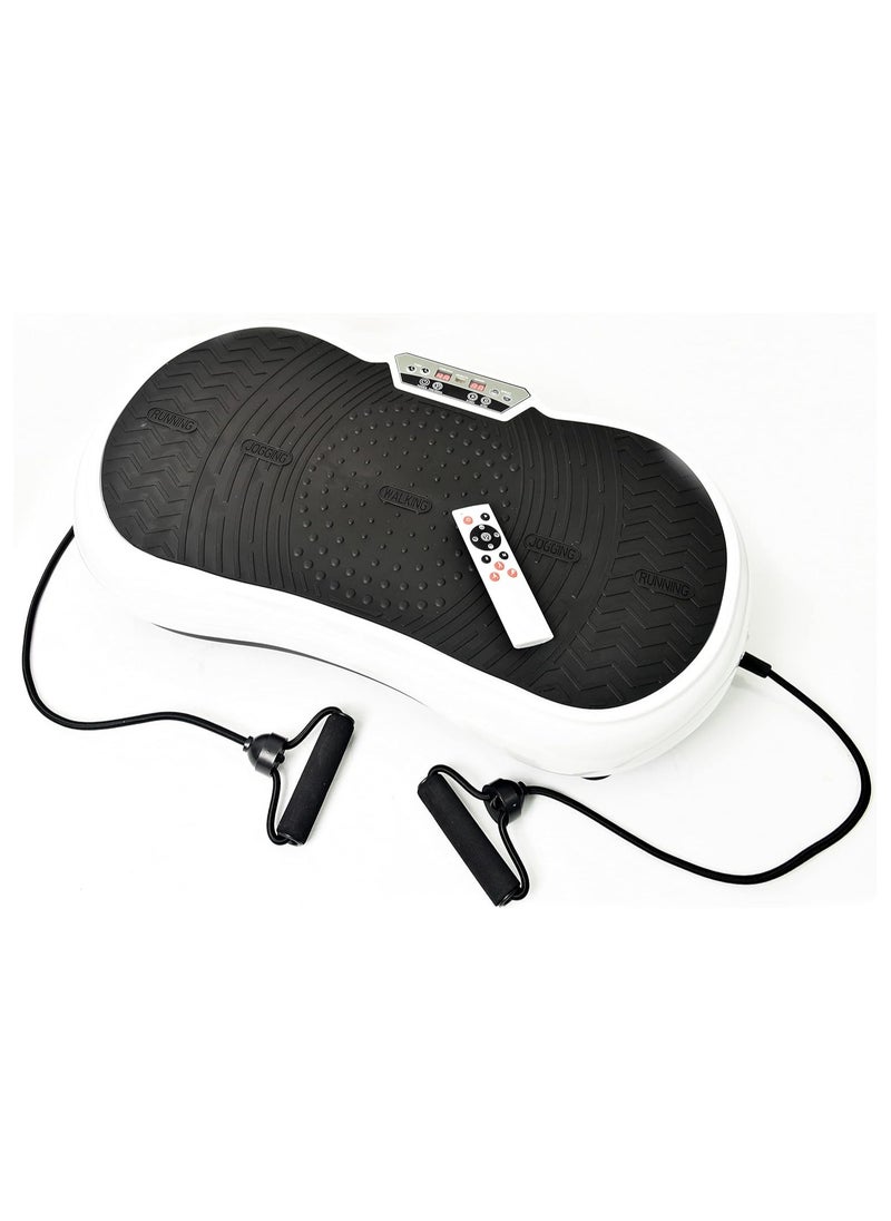 DubaiGallery - Vibration Power Plates, Vibration Plate Machine, Supports Bluetooth & USB Connect, 2 Resistance Bands, Vibration Fitness Trainer for Weight Loss & Body Toning, 300lb Max Load. - Image 1