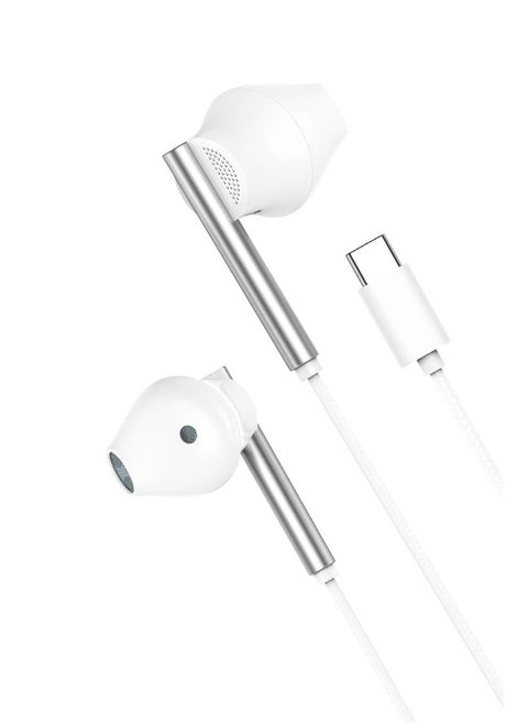 Levore Wired Earphone with USB-C Connector - White