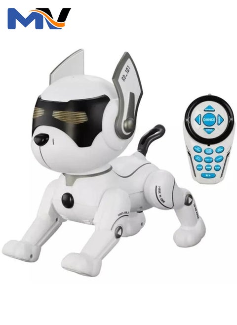 Smart Mini Remote Control Toy RC Stunt Dog Intelligent Singing Dancing Programmable Rolling RC Hobby Stunt Robot Dog Toy Remote Control Stunt Dog