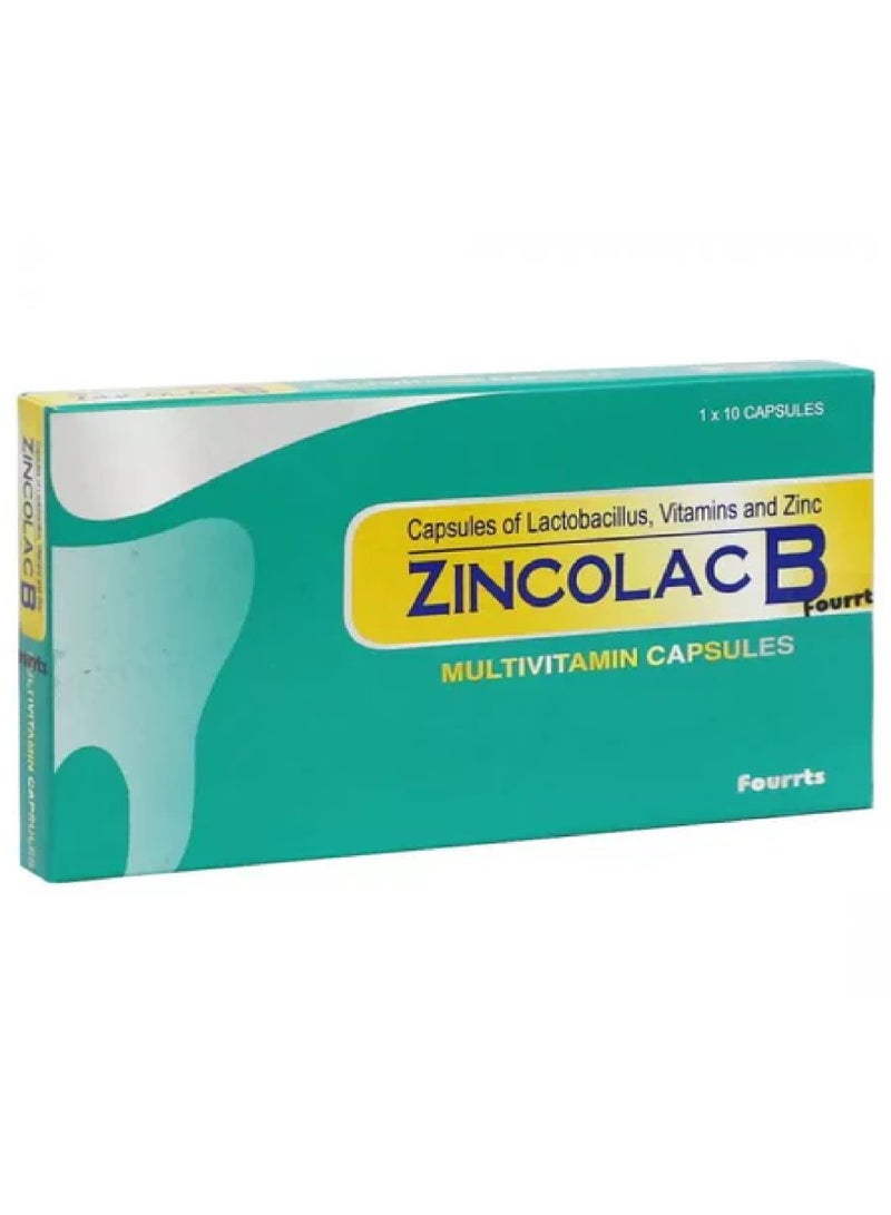 Fourrts Zincolac B Multivitamin 10'Cap