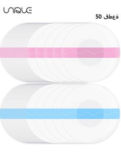 Unique 50 Pack  Sensor Covers Compatible with Freestyle Libre 1/2/3,Waterproof CGM Sensor Patches, Glucose Monitor Protector Long Lasting Without Hole  - Image 1