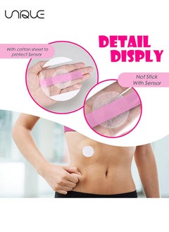 Unique 50 Pack  Sensor Covers Compatible with Freestyle Libre 1/2/3,Waterproof CGM Sensor Patches, Glucose Monitor Protector Long Lasting Without Hole  - Image 2