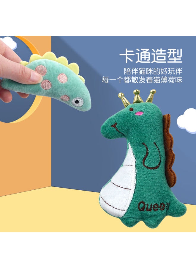 Cat Toy Self-relief Catnip Plush Toy Molar Kitten Fun Cat Stick Cat Supplies Daquan Little Doll - Image 5
