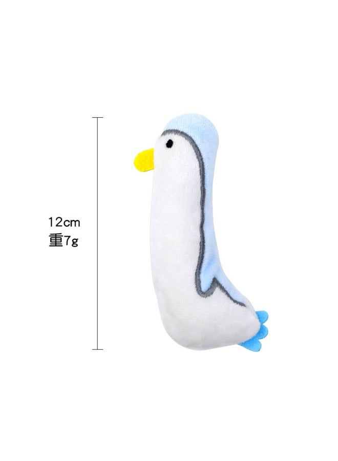 Cat Toy Self-relief Catnip Plush Toy Molar Kitten Fun Cat Stick Cat Supplies Daquan Little Doll - Image 1