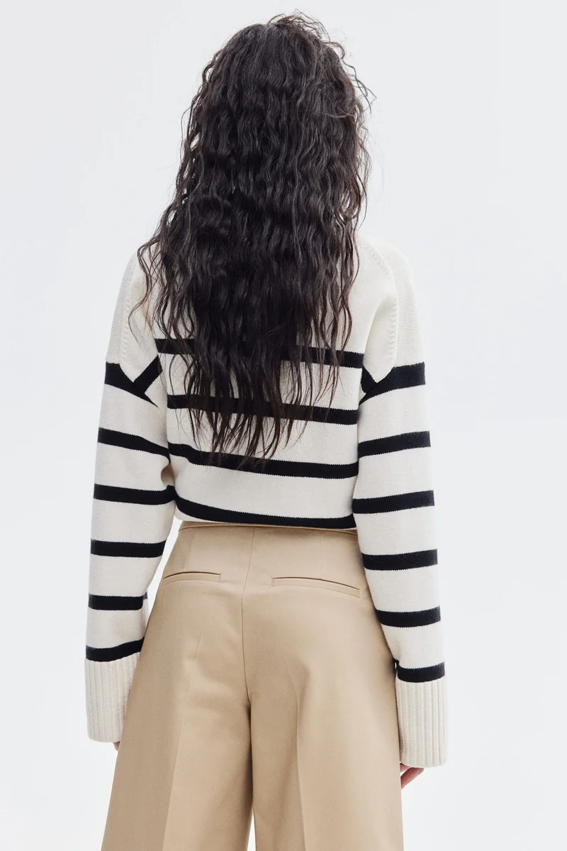 H&M Wide tailored trousers