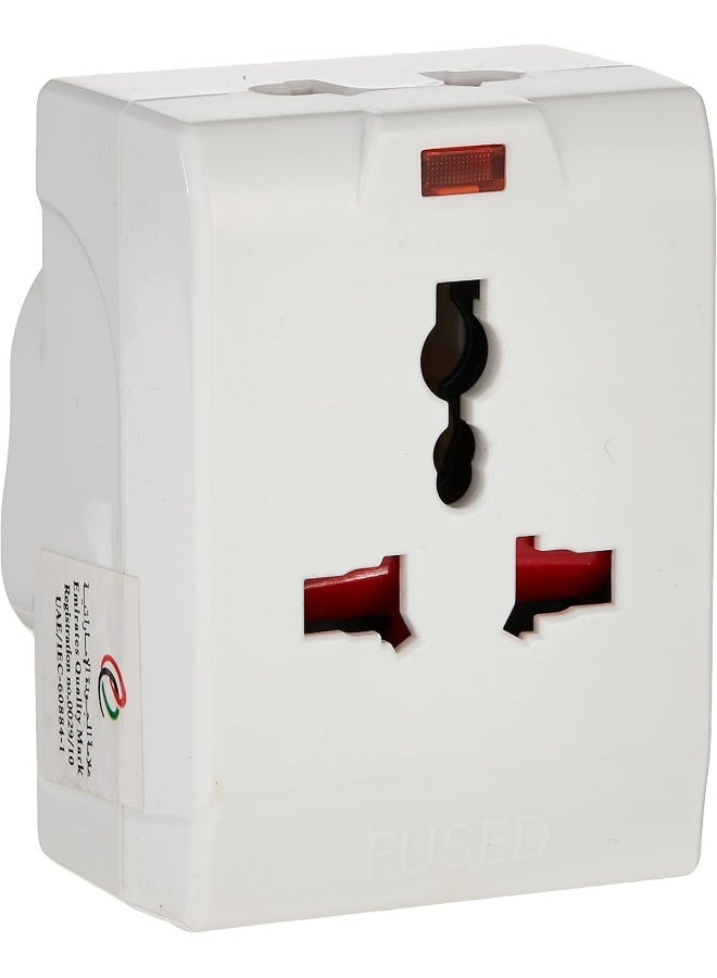 Oshtraco OTC-944L 13 Amp 3 Pin Multi Adaptor - Image 1