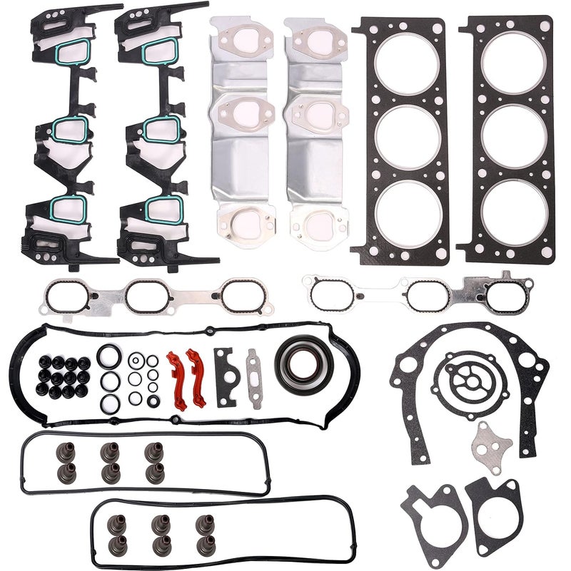 BENERAY Full Head Gasket Set Engine Cylinder Kit HS9071PT-3 for Chevrolet Equinox and Pontiac Torrent 3.4L (2005-2009) - Image 1