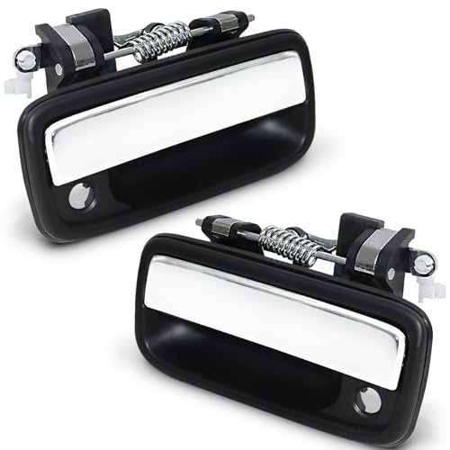 TAYATUO Pair Front Left Right Side Exterior Door Handles Compatible with 19952004 Toyota Tacoma Replaces OE 6922035030 6921035030 769MX 768MX - Image 1