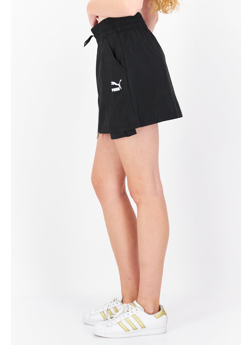 PUMA Women Sportswear Fit Brand Logo Mini Skirts, Black  - Image 2