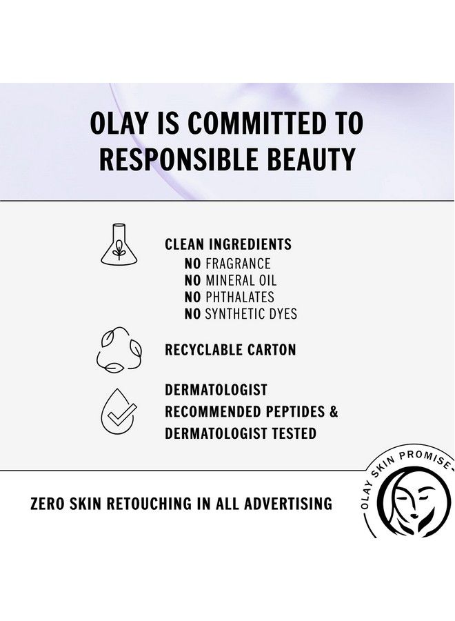 Olay Regenerist Retinol 24 Max Moisturizer Retinol 24 Max Hydrating Night Face Cream Fragrancefree Nongreasy Feeling 1.7 Oz Includes Whip Travel Size For Dry Skin - Image 5