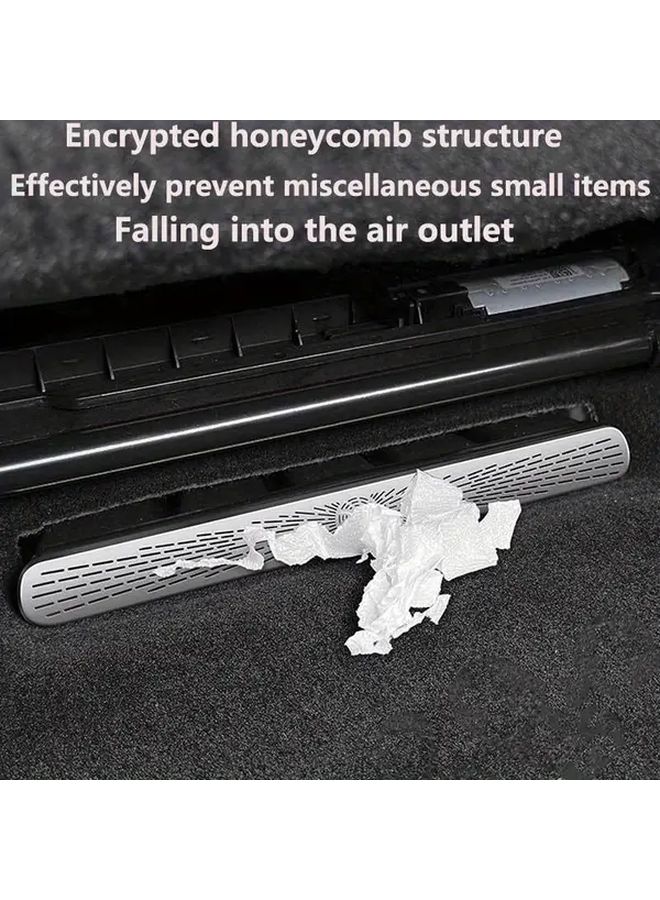 Car Air Vent Dustproof Cover Black 2pcs for Mercedes E Class 2024 Seat Ventilation - Image 5