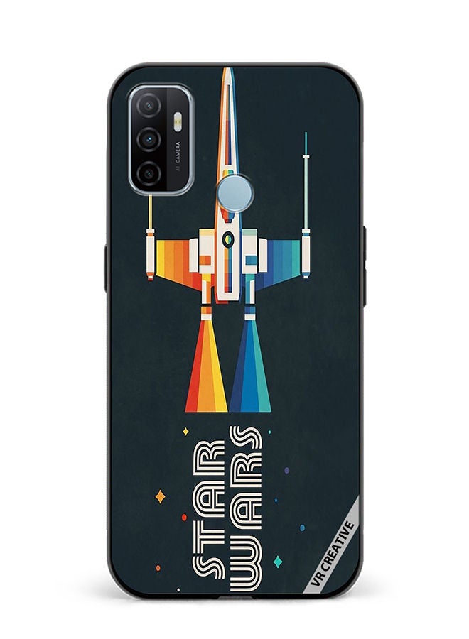 VR CREATIVE Protective Case Cover For Oppo A53 Star Wars Design Multicolour - Image 1