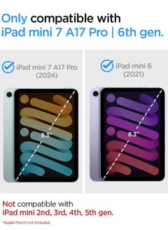 Spigen Nano Pop iPad Mini 7 Case (2024) / iPad Mini 6 Cover (2021) 8.3 inch - Orange Beige  - Image 2