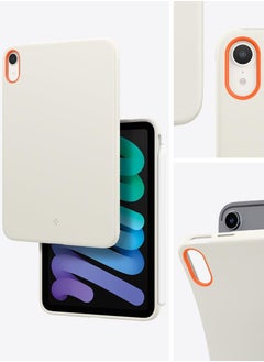 Spigen Nano Pop iPad Mini 7 Case (2024) / iPad Mini 6 Cover (2021) 8.3 inch - Orange Beige  - Image 3