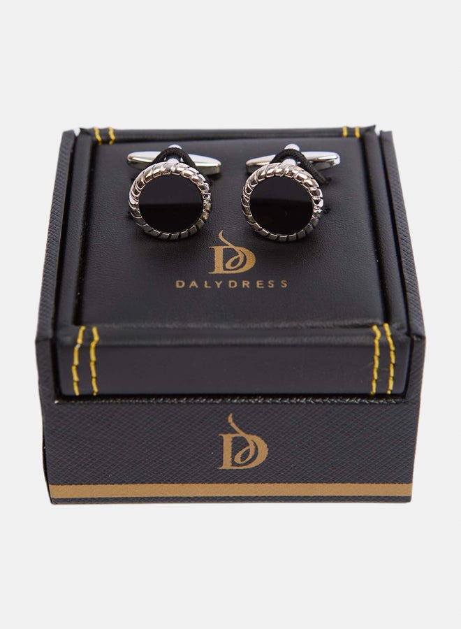 DALYDRESS Men Regular Fit Cufflink Multicolor - Image 2