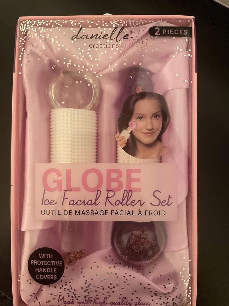 Danielle 2pc Danielle Globe Ice Facial Massager - Glitter