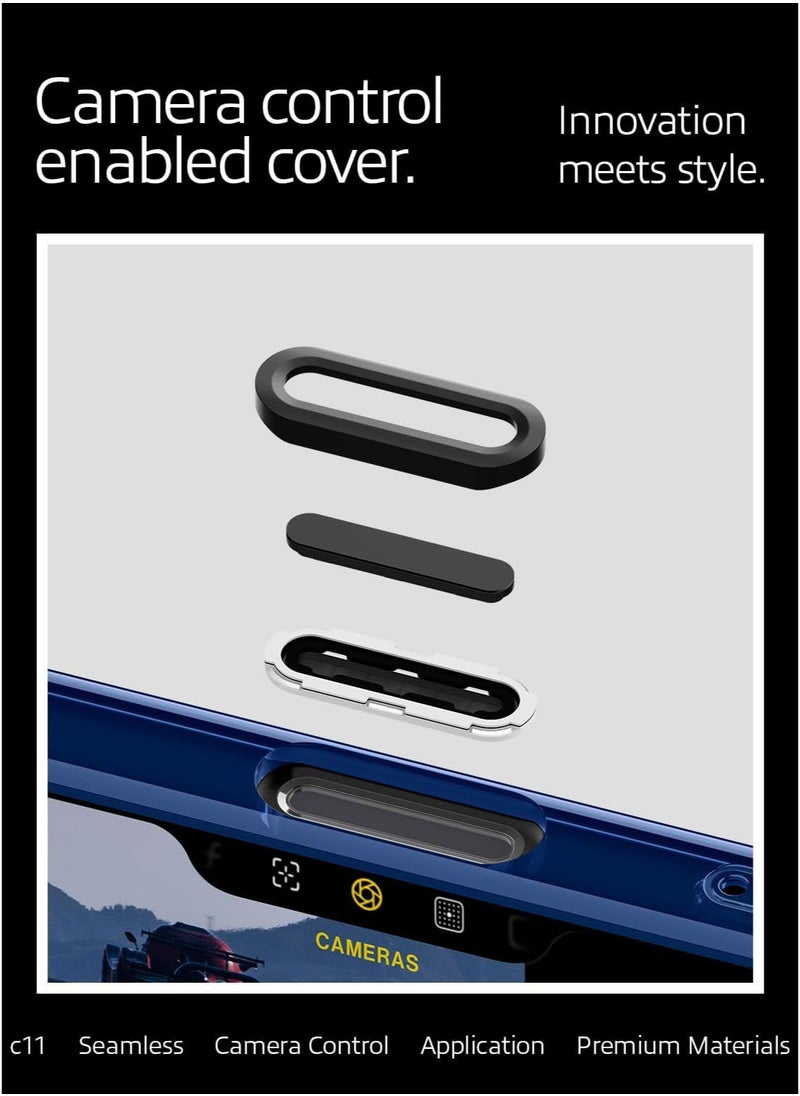 Ultra Hybrid T MagFit for iPhone 16 PRO Case Cover [Camera Control Button Cover] with MagSafe [3D Spatial Effect with Hexa-Layer Print] - C11 Le Mans