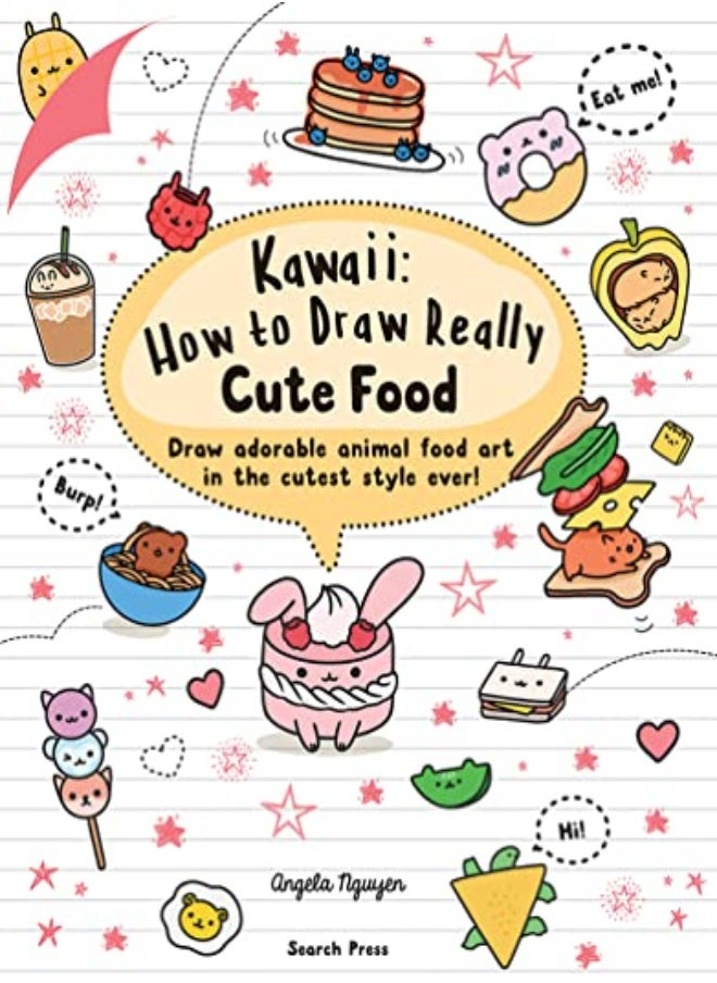 null - Kawaii: How To Draw Really Cute Food: Draw Adorable Animal Food Art In The Cutest Style Ever! - Image 1