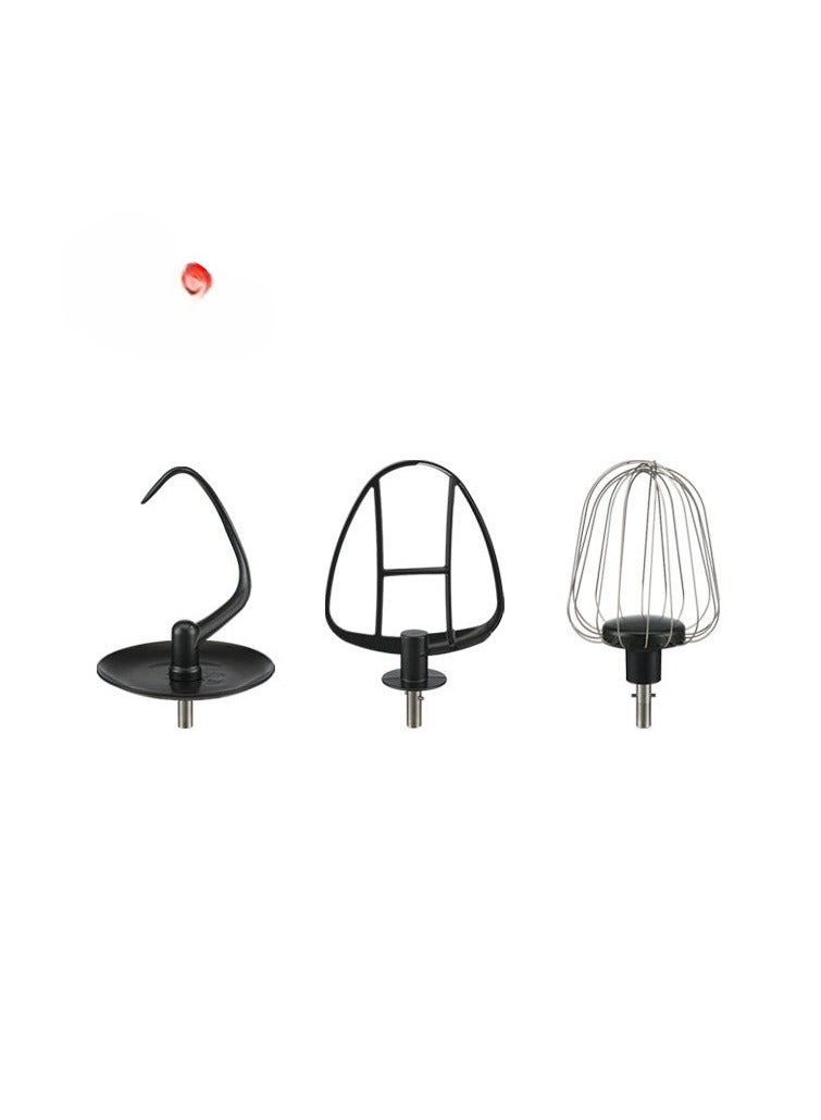 3 in 1 egg flour bakery baking kitchen spiral planetary mixer bread dough cake mixer machine stand food mixer, 5 Ltr, color silver  - Image 3