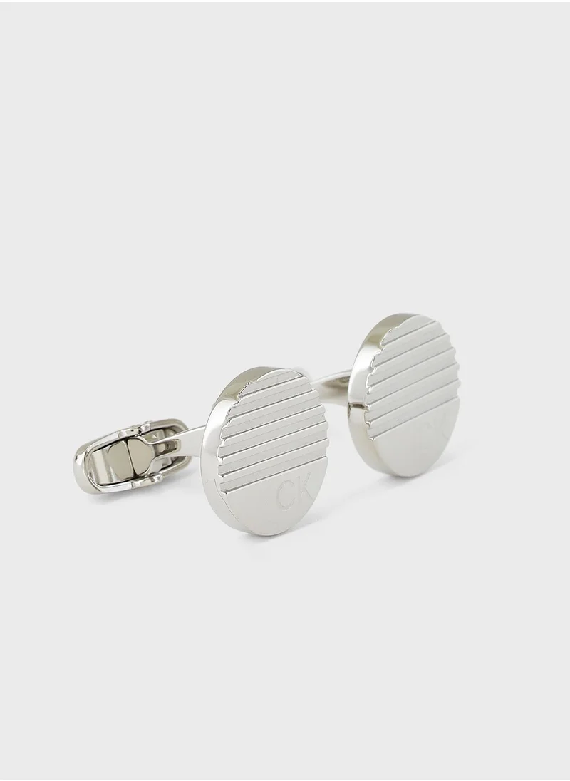 CALVIN KLEIN Circuit Logo Cufflinks