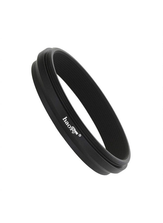 Lens Filter Adapter Ring for Fujifilm Fuji FinePix X100V Camera fit 49mm UV CPL ND Filter Lens Cap Replace Fujifilm AR-X100 Black