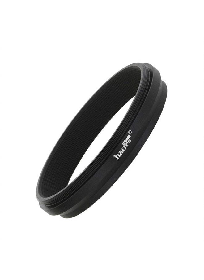Lens Filter Adapter Ring for Fujifilm Fuji FinePix X100V Camera fit 49mm UV CPL ND Filter Lens Cap Replace Fujifilm AR-X100 Black