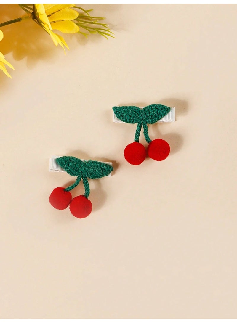 10-Piece Hair Clips Set with Assorted Designs – Perfect for Kids - Image 3