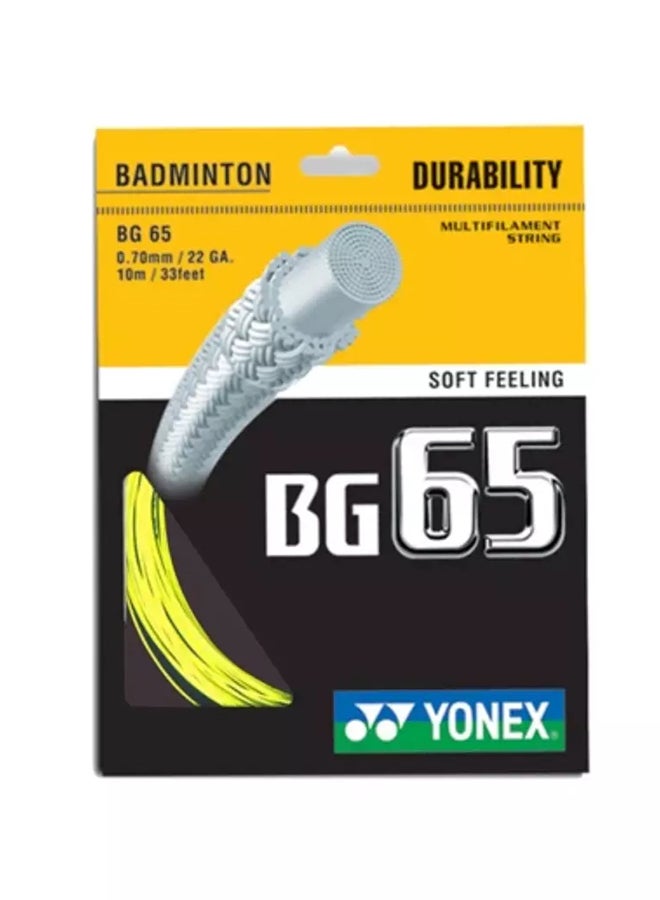 Yonex Bg65 10Mtr - Yellow 