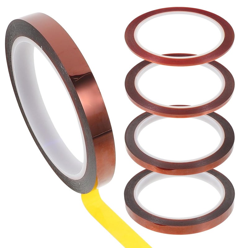 شريط نقل الحرارة عالي الحرارة 5 لفات لاصق قوي عازل حراري للتسامي - Image 2