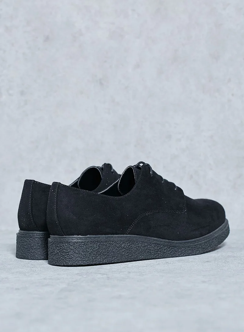 NEW LOOK Kreep Lace Up Creeper Shoes
