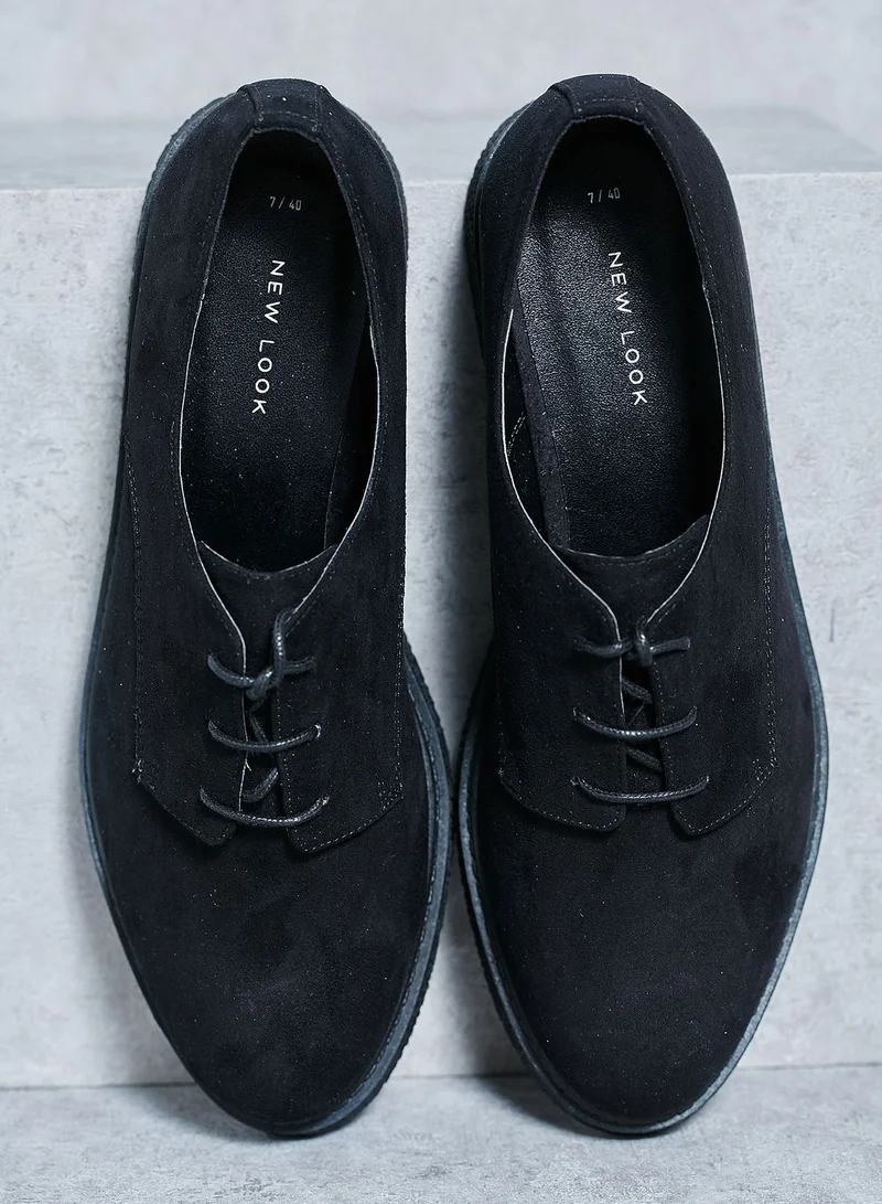 NEW LOOK Kreep Lace Up Creeper Shoes