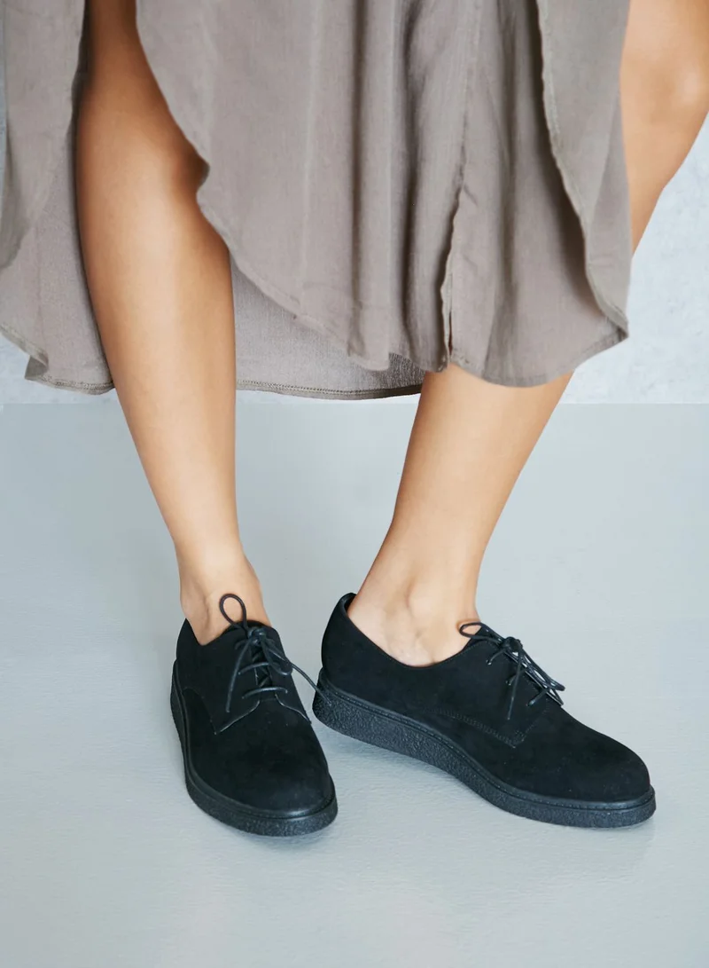 NEW LOOK Kreep Lace Up Creeper Shoes