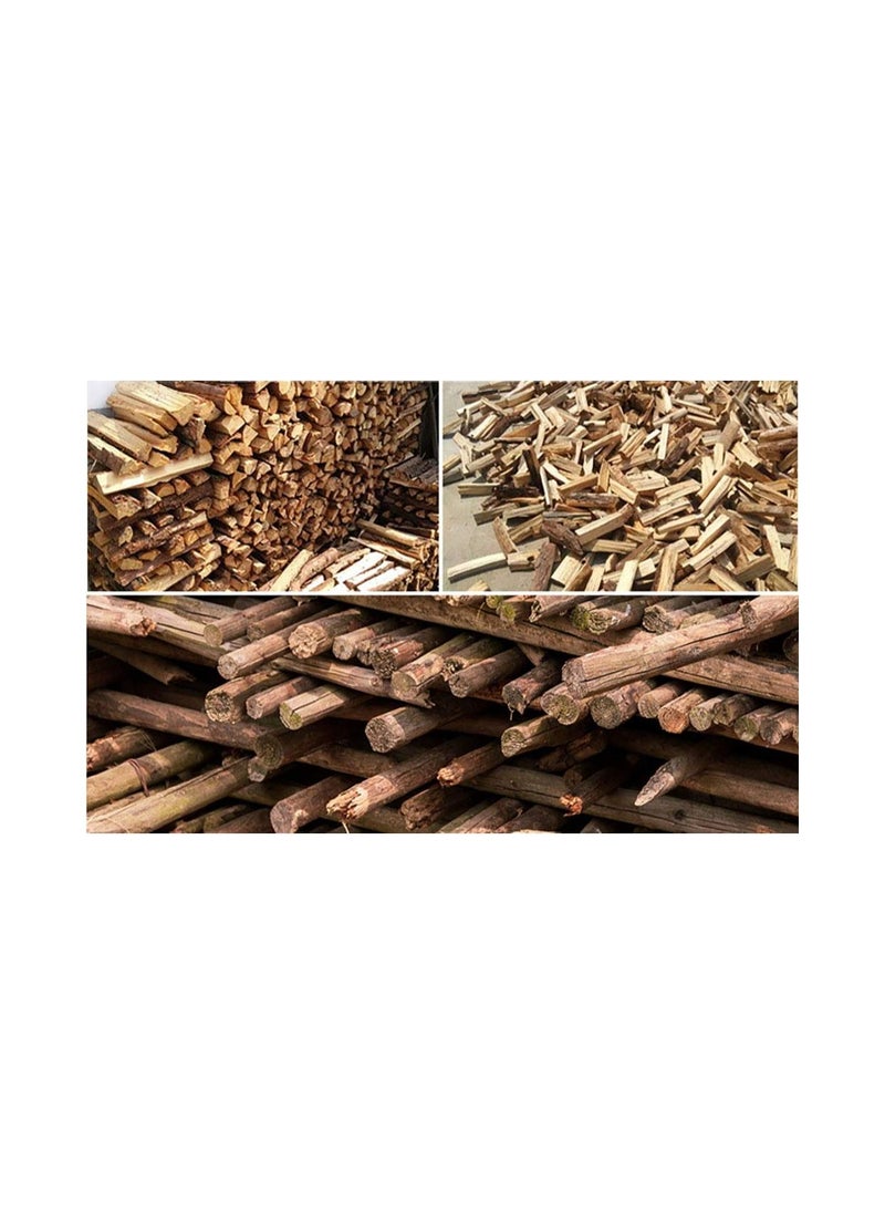 Generic - Firewood Log Splitter Drill Bit Set, Wood Splitter Drill Bits, Removable Firewood Log Splitter Drill Bit, for Hand Drill Stick-hex+Square+Round,for Household Removable Wood Electric Drill - Image 1
