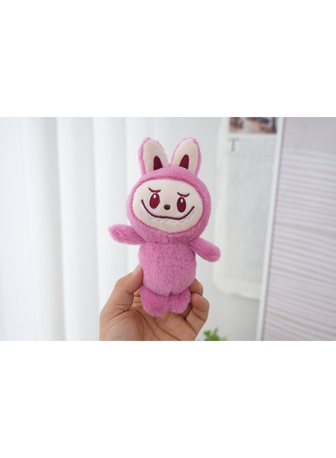 NIBEMINENT 1 Pcs Cartoon Labubu Plush Figurine, Keychain, Bag Pendant  - Image 2