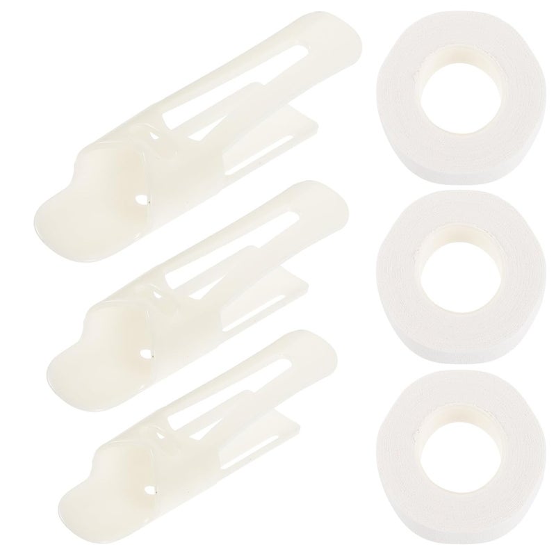 ibasenice 3pcs Splint Set with Fixation Straps Mallet Retainer and Joint Support Braces and Deformity for Injury Rehabilitation - Image 1