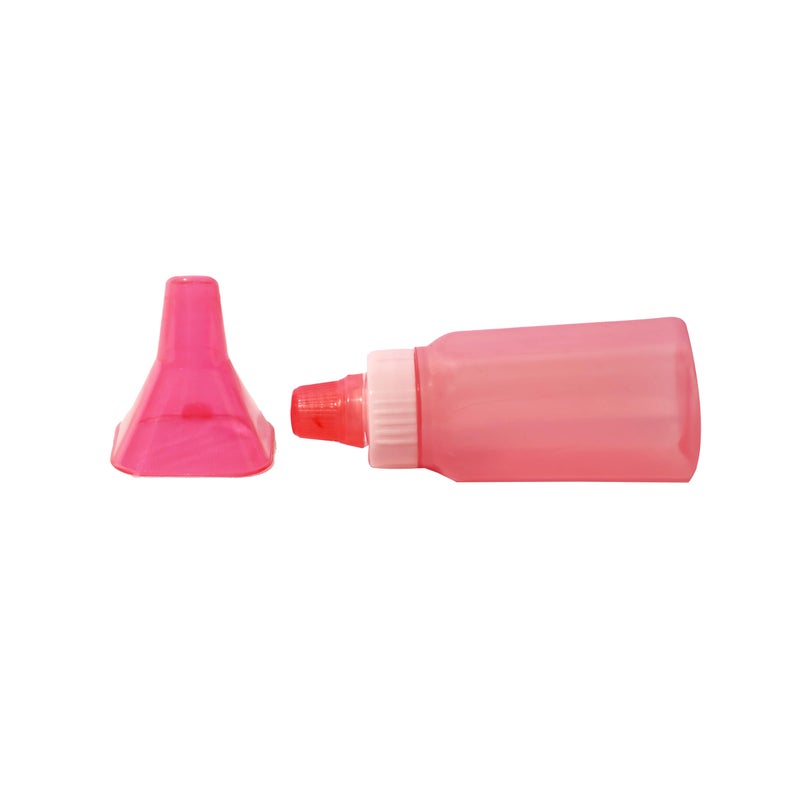 kunya® Mini Small Ketchup Bottles with Funnel 40ml Refillable Salad Dressing Tomato Sauce Mayo Syrup Squeeze Containers Bottle Lunch box Plastic Portable Squeezable Squirt Jars Pack Of 2 - Image 1