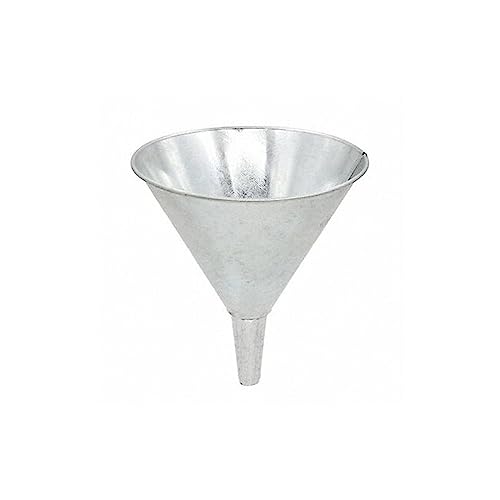 LubriMatic 75-012 Galvanized Steel Utility Funnel - 56 Ounce - Image 1