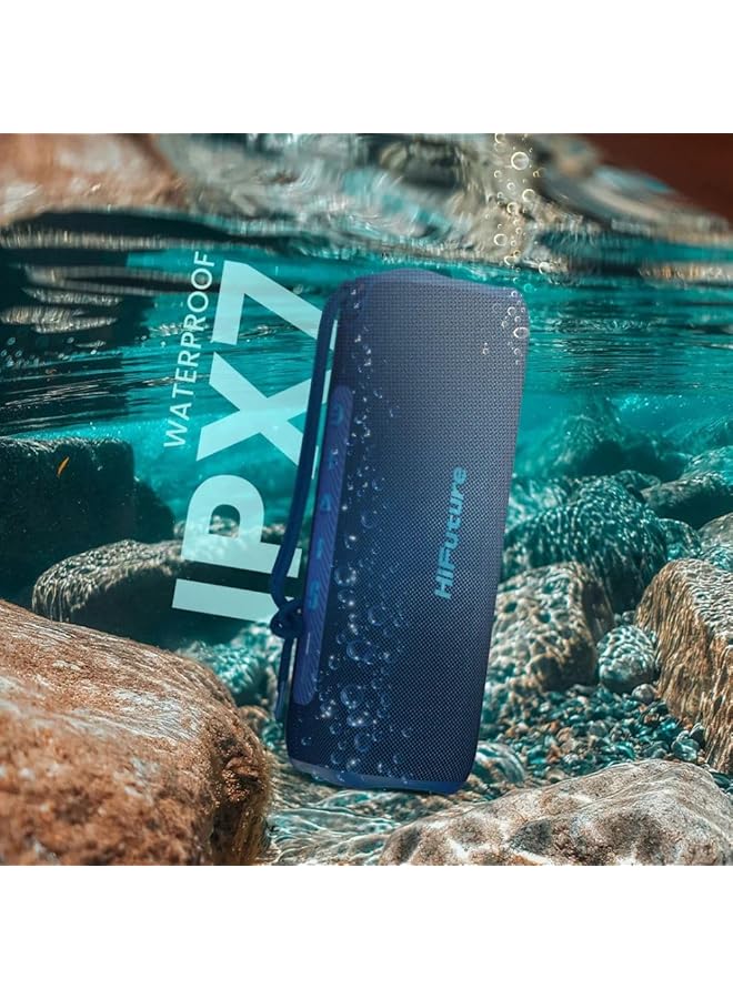 erorex Alpha Beatmaker Portable Wireless Speaker Ipx7 Waterproof 12 Hours Playtime Built In 2 In 1 Amplifier Pair To Play Enhanced Bass 10W Type C Fast Charge Hbb6 Red - Image 4