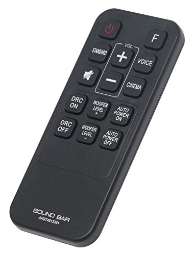 Vinabty AKB74815301 Replaced Remote fit for LG Soundbar Sound Bar S55A3-D LAS454B S45A1-D LAS453B SH3B SPH3B-W SH3K SJ4Y SPH4B-W LAS485B SPH4BW S45A1D S55A3D SPH3BW SJ7 SK4D LAS464B SK3D LAC553B LAS260B - Image 3