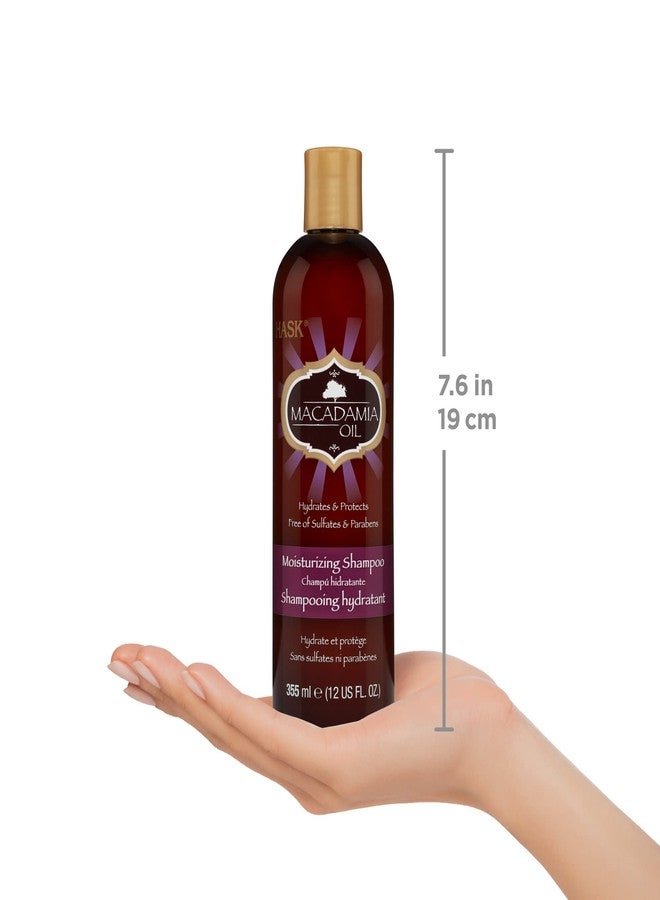 Hask Shampoo Macadamia Oil Moisturizing 12 Ounce (354ml) (6 Pack) - Image 5