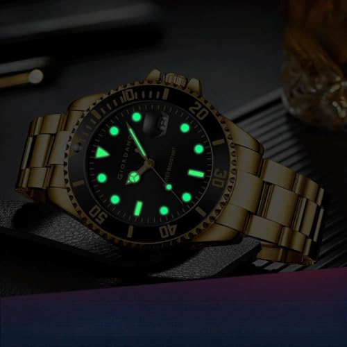Giordano Premium Analog Watch for Men with Rotating Bezel, Stainless Steel Strap and Date Display - Image 5