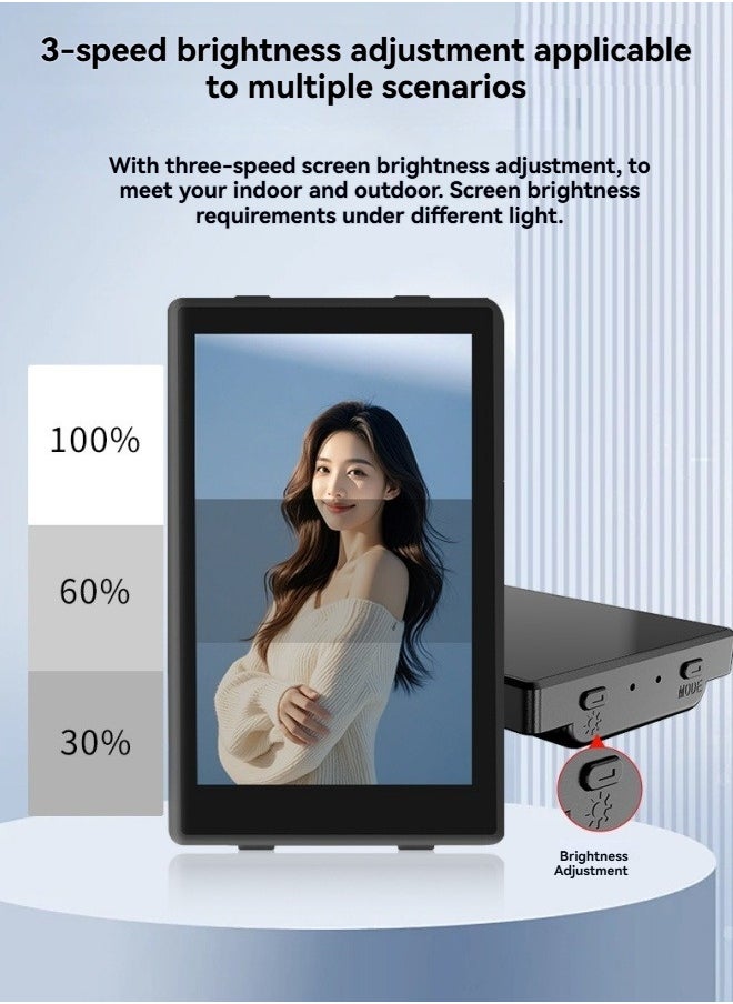 M MIAOYAN Mobile phone same screen display selfie display WiFi wireless screen projector same screen monitor Bluetooth selfie artifact  - Image 4
