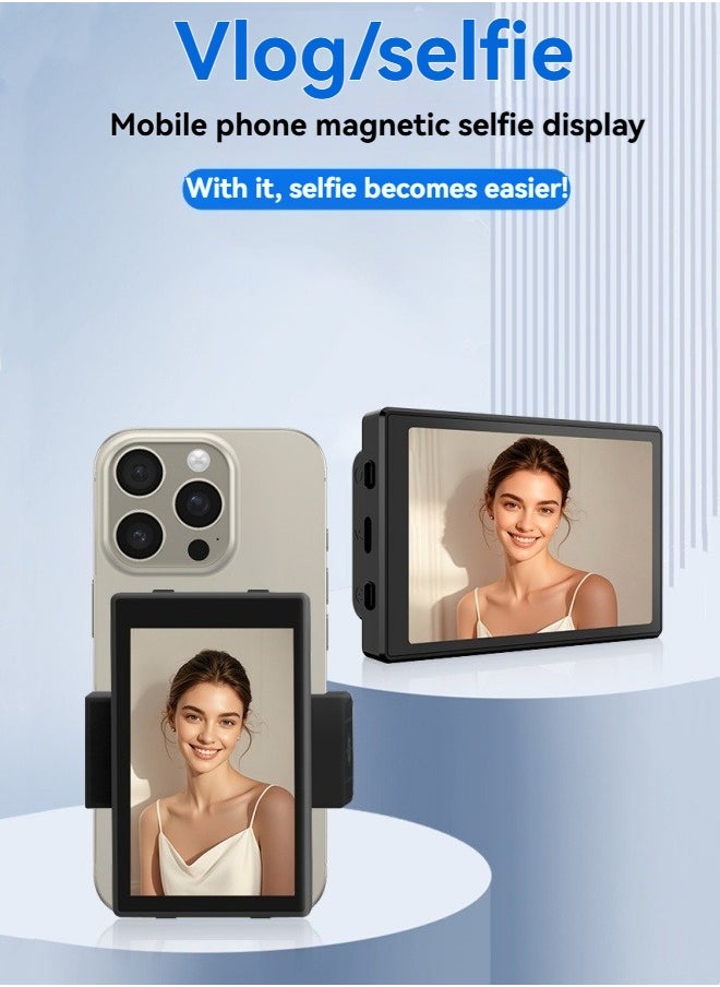 M MIAOYAN Mobile phone same screen display selfie display WiFi wireless screen projector same screen monitor Bluetooth selfie artifact  - Image 1
