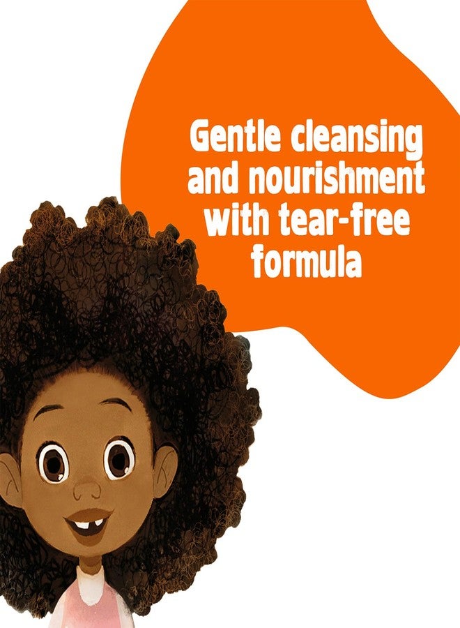 Dove دوف كيدز كير غسول الجسم 2-باك + حزمة شامبو مرطب - منظف رغوي بنكهة حلوى القطن وشامبو دوف بزبدة الشيا لشعر الأطفال المجعد (مجموعة من 3 قطع) - Image 4