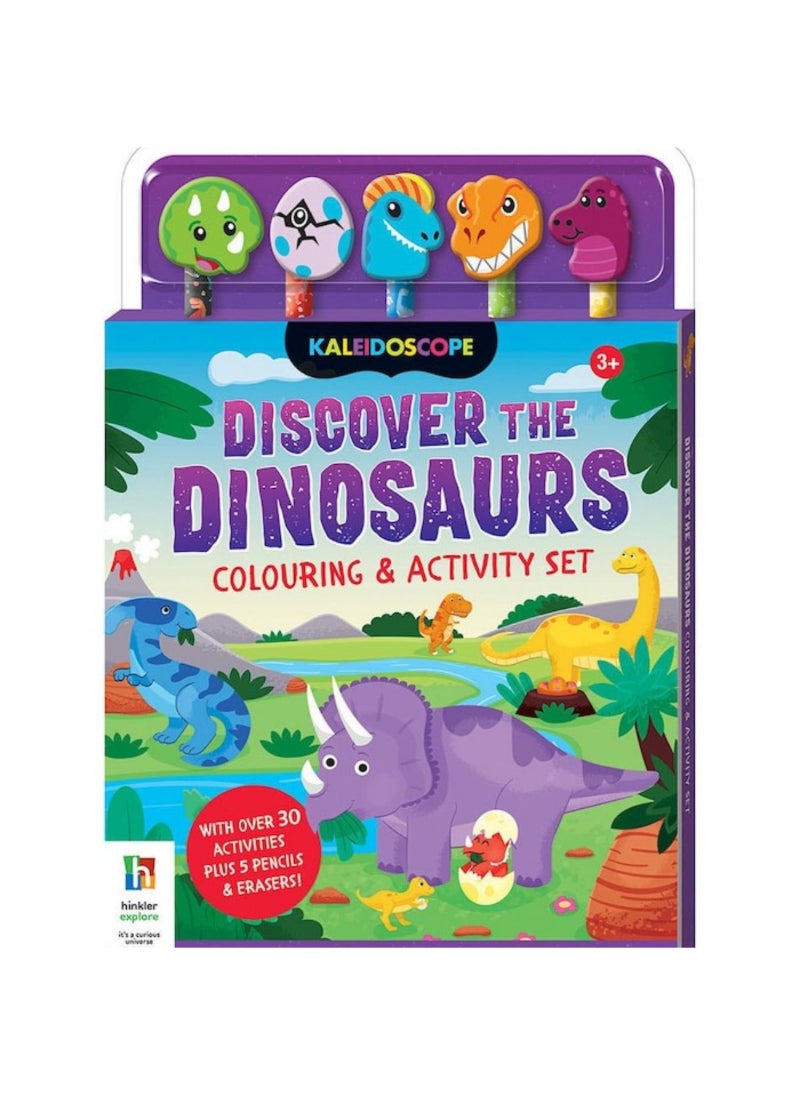 Hinkler مجموعة تلوين ونشاط اكتشاف الديناصورات من هينكلر