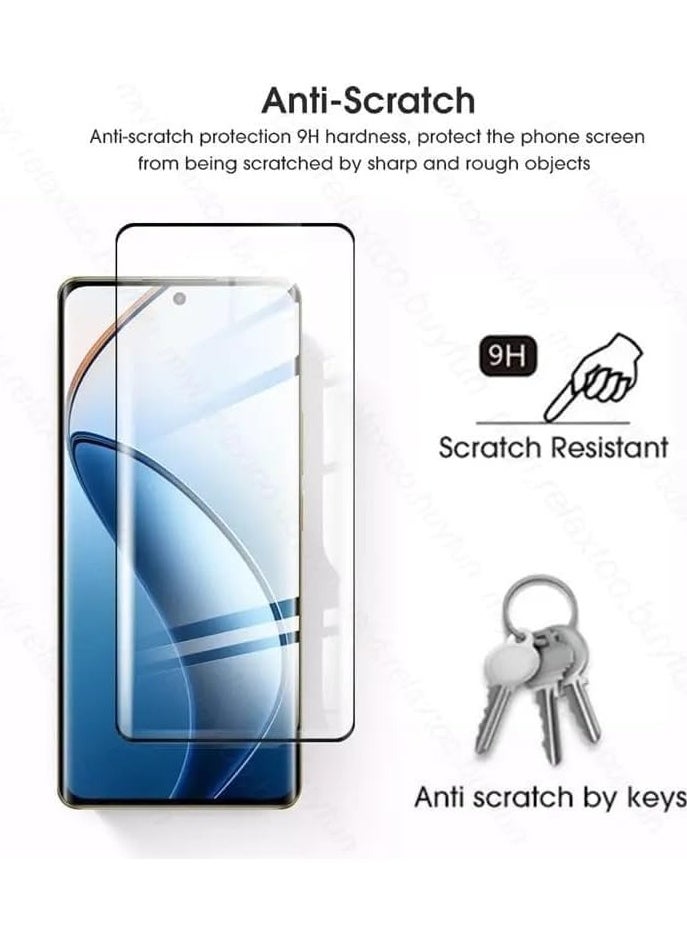 Lito - Lito 3D Full Cover Tempered Glass For Realme 12 Pro 5G/Realme 12 Pro Plus 5G Fingerprint Working - Image 1