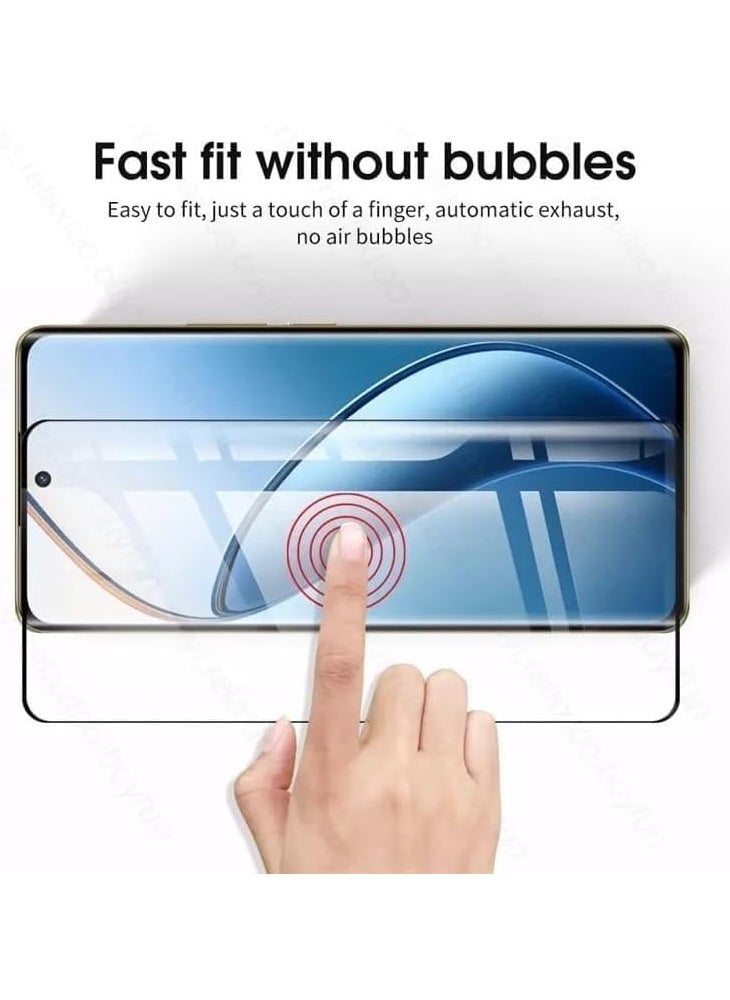 Lito - Lito 3D Full Cover Tempered Glass For Realme 12 Pro 5G/Realme 12 Pro Plus 5G Fingerprint Working - Image 1