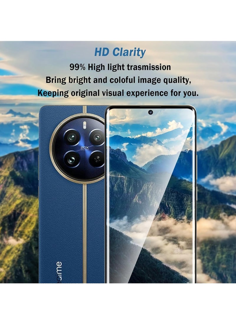 Lito - Lito 3D Full Cover Tempered Glass For Realme 12 Pro 5G/Realme 12 Pro Plus 5G Fingerprint Working - Image 1