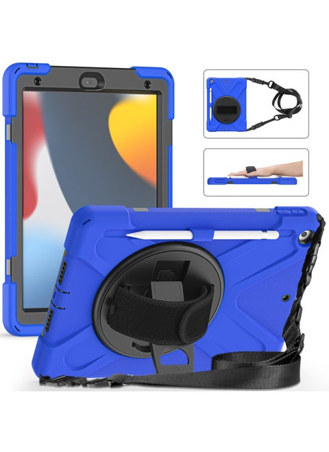 2025 Ipad Protective Cover 10.2 Inch Silicone PC Full Package For Apple Tablet IpadAir11 Shell 10th-Color:Blue-Applicable Model:ipad Pro11/ipad Air11